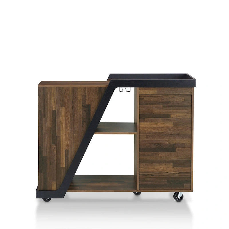 Tern Modern 6-shelf Mobile Wine Cabinet