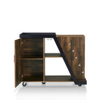 Tern Modern 6-shelf Mobile Wine Cabinet