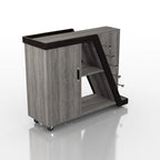 Tern Modern 6-shelf Mobile Wine Cabinet