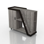 Tern Modern 6-shelf Mobile Wine Cabinet