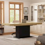 78.7W Extendable Table Dining Table Meeting Table Working Station