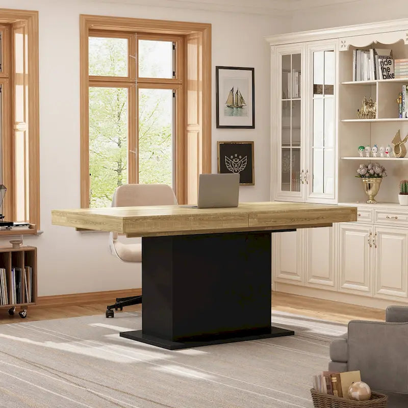 78.7W Extendable Table Dining Table Meeting Table Working Station