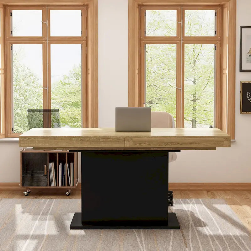 78.7W Extendable Table Dining Table Meeting Table Working Station