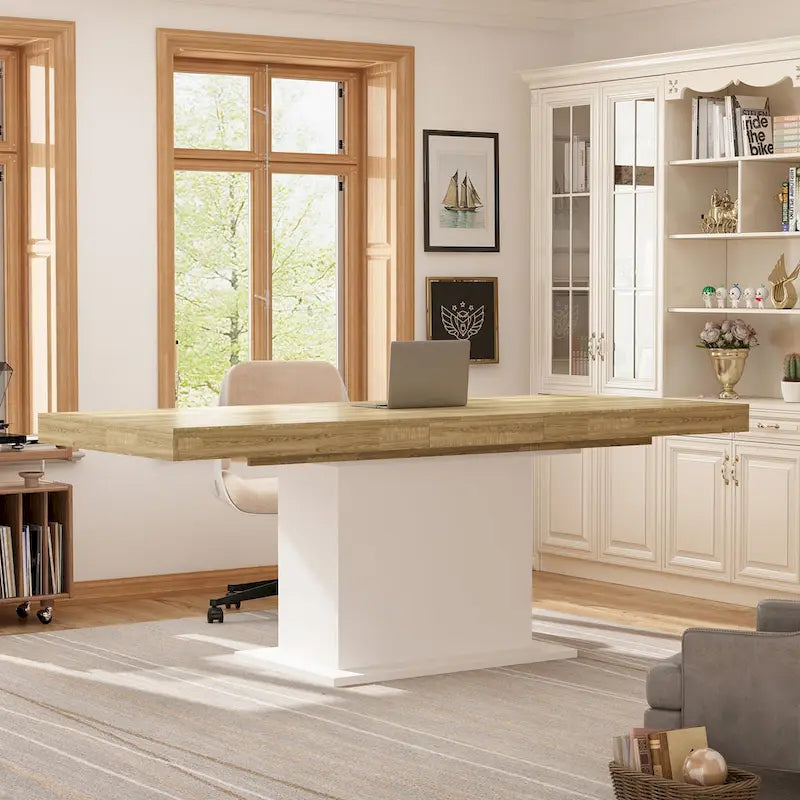 78.7W Extendable Table Dining Table Meeting Table Working Station