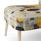 Geometric Abstraction III Upholstered Abstract Shapes Accent Chair and Modern & Contemporary Arm Chair