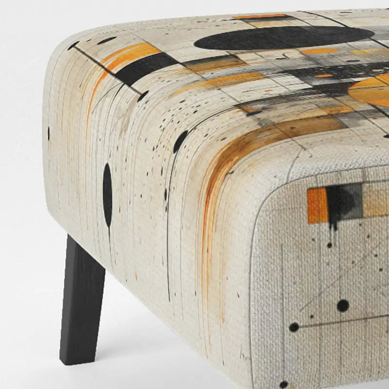 Geometric Abstraction III Upholstered Abstract Shapes Accent Chair and Modern & Contemporary Arm Chair