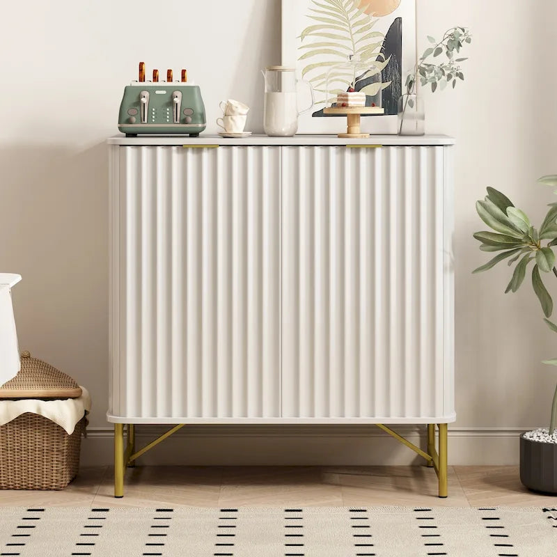 Clihome Modern MDF 2-Door Accent Sideboard
