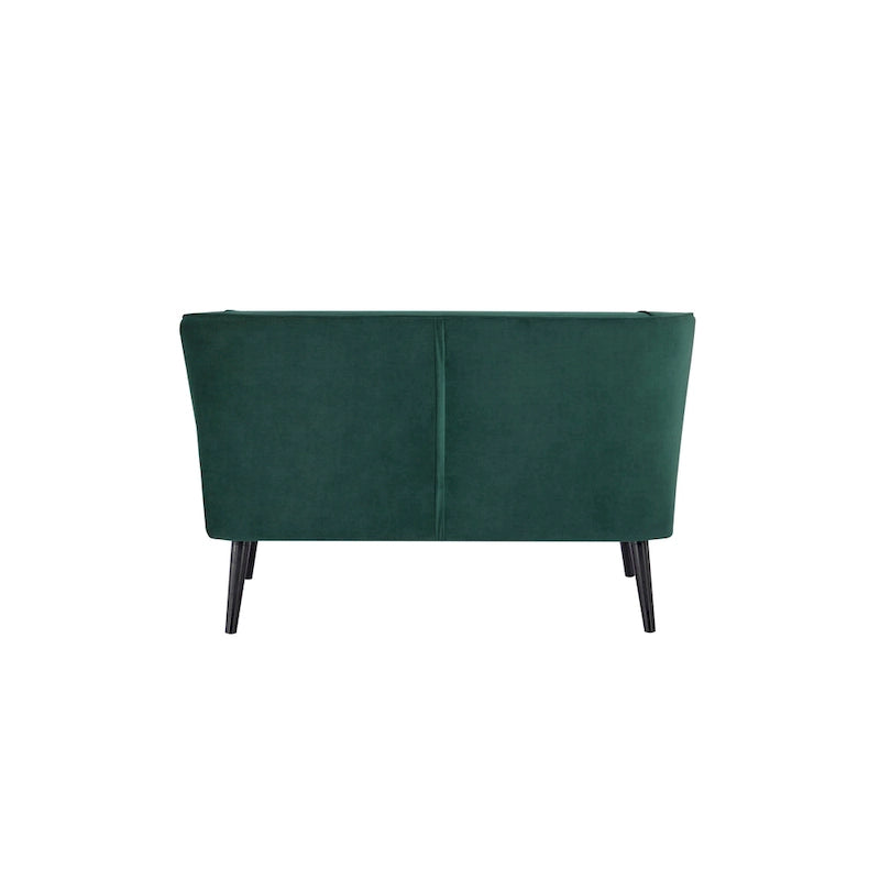 Porch & Den Brooklawn Wingback Mid-century Loveseat