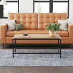 Ruby Wood and Metal Coffee and End Tables
