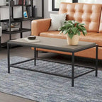 Ruby Wood and Metal Coffee and End Tables