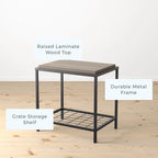 Ruby Wood and Metal Coffee and End Tables