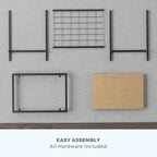 Ruby Wood and Metal Coffee and End Tables