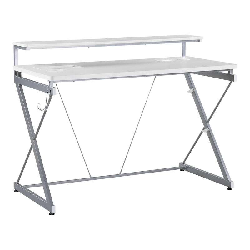 Emulator Battlestation Gaming Desk with RGB LED Lights
