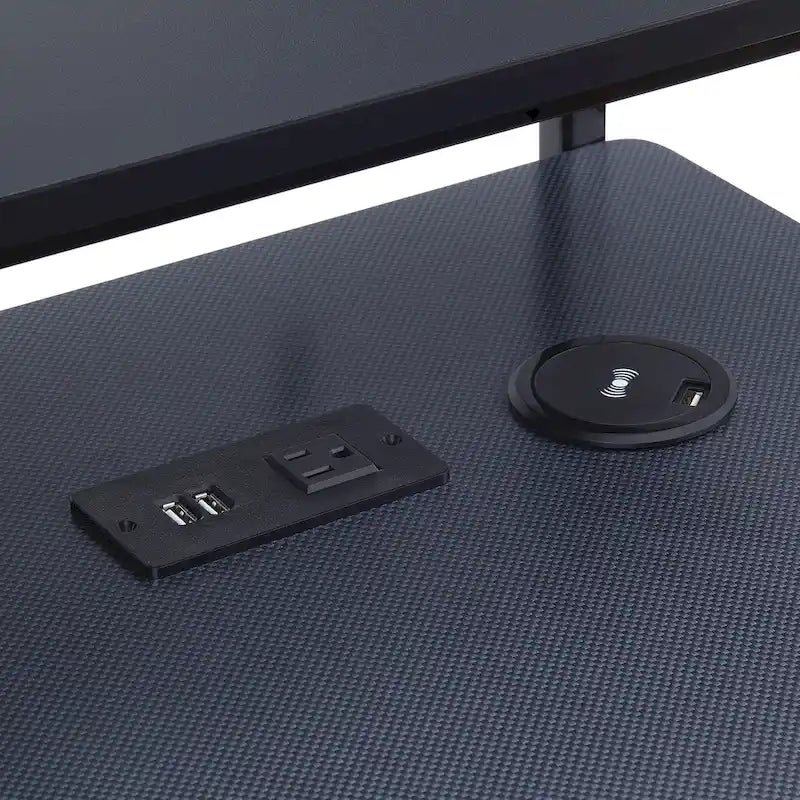 Emulator Battlestation Gaming Desk with RGB LED Lights