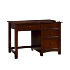 Wooden Desk with Four Drawers