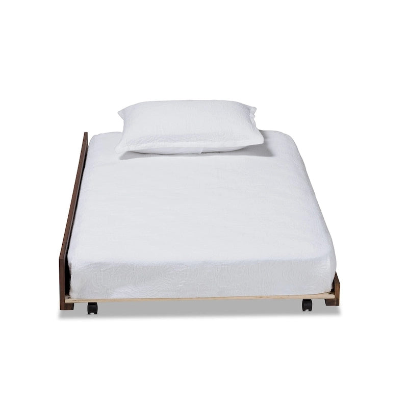 Alya Classic Traditional Farmhouse Twin Size Trundle (Trundle Only)