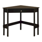Contemporary Wood 1-drawer Corner Desk