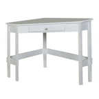 Contemporary Wood 1-drawer Corner Desk