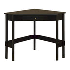 Contemporary Wood 1-drawer Corner Desk