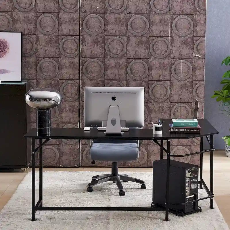 MCombo Corner L-Shape Gaming Desk, MDF 7121