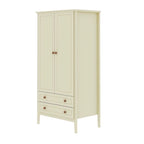 Manhattan Comfort Crown Full Wardrobe with Hanging and 2 Drawers
