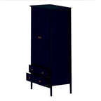 Manhattan Comfort Crown Full Wardrobe with Hanging and 2 Drawers