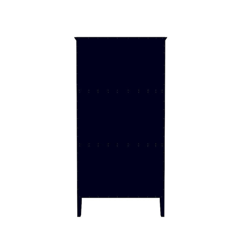 Manhattan Comfort Crown Full Wardrobe with Hanging and 2 Drawers