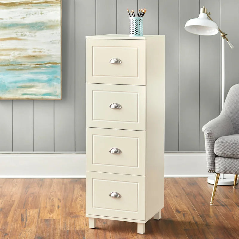 Simple Living Bradley 4-drawer Filing Cabinet