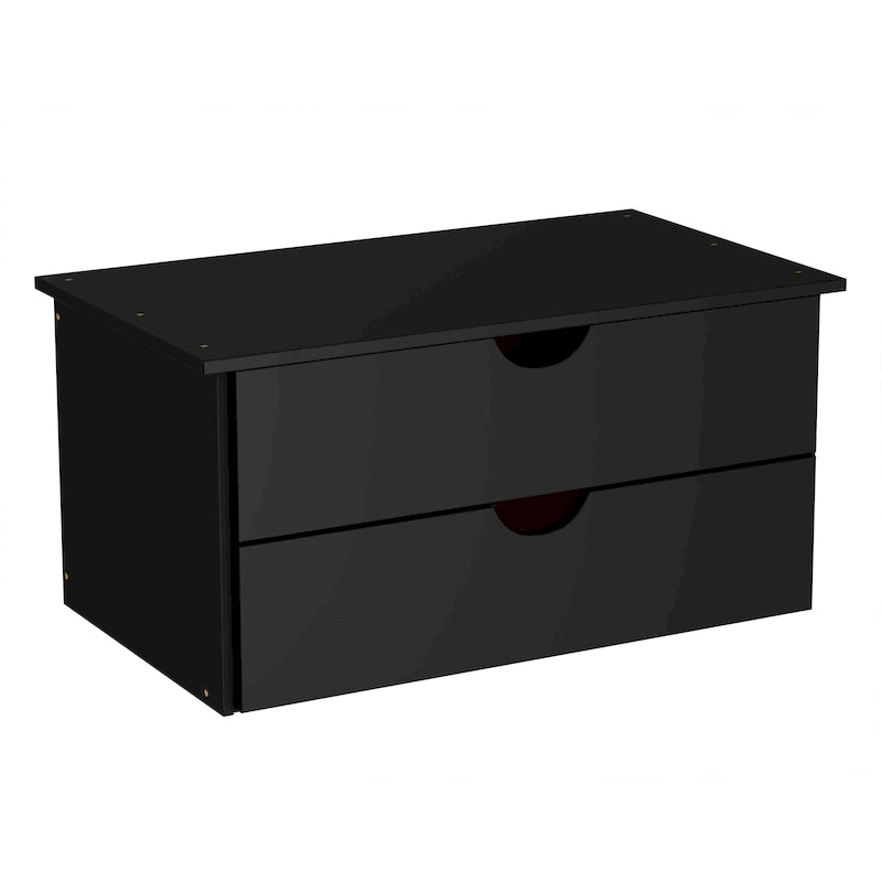 100% Solid Wood 2-Drawer Internal Chest for Cosmo 4-Door Wardrobe by Palace Imports