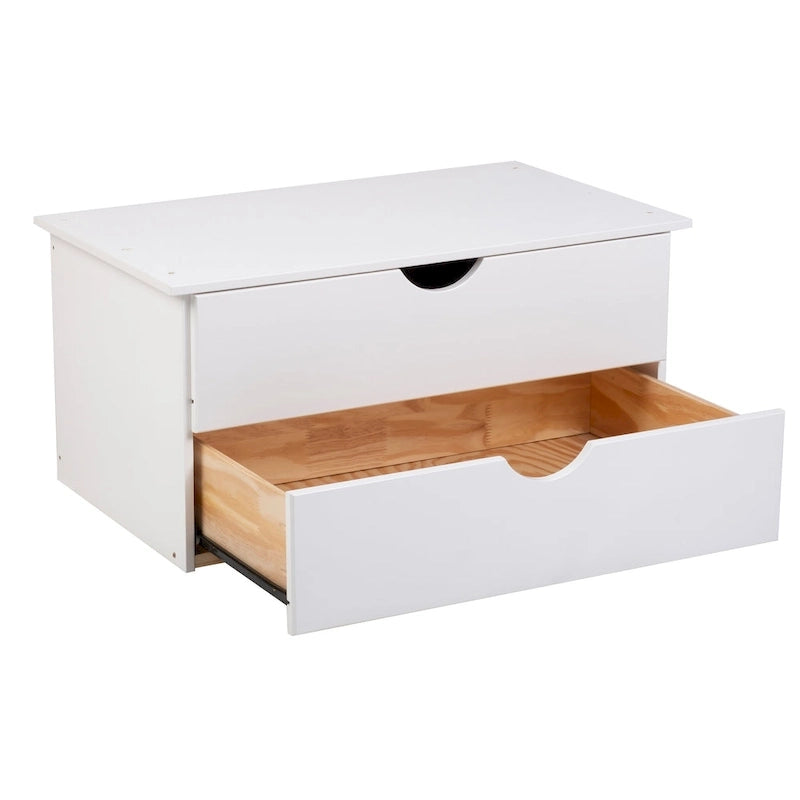 100% Solid Wood 2-Drawer Internal Chest for Cosmo 4-Door Wardrobe by Palace Imports