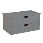 100% Solid Wood 2-Drawer Internal Chest for Cosmo 4-Door Wardrobe by Palace Imports