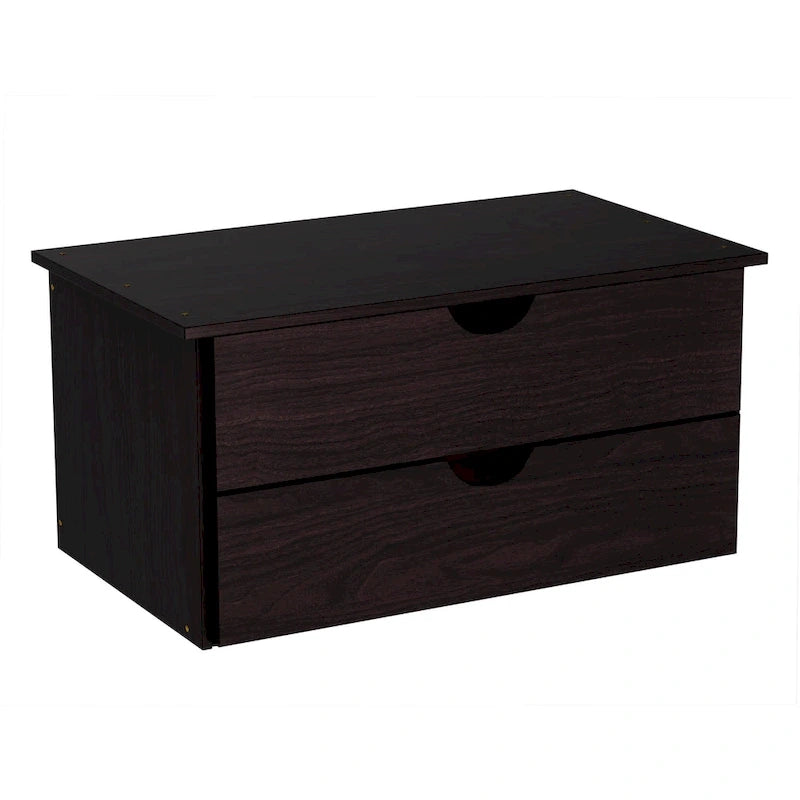 100% Solid Wood 2-Drawer Internal Chest for Cosmo 4-Door Wardrobe by Palace Imports