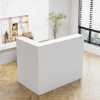 Working Reception Desk L Shaped Front Counter Reception Table Counter