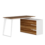 Timechee Home Office Computer Desk L-Shaped Corner Desk 54.3 Writing
