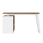 Timechee Home Office Computer Desk L-Shaped Corner Desk 54.3 Writing