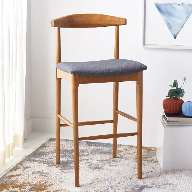 Miranda Retro 30-inch Bar Stool - 22 In. W x 21 In. D x 42 In. H - 22Wx21Dx42H