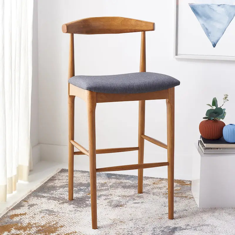 Miranda Retro 30-inch Bar Stool - 22 In. W x 21 In. D x 42 In. H - 22Wx21Dx42H