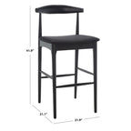 Miranda Retro 30-inch Bar Stool - 22 In. W x 21 In. D x 42 In. H - 22Wx21Dx42H