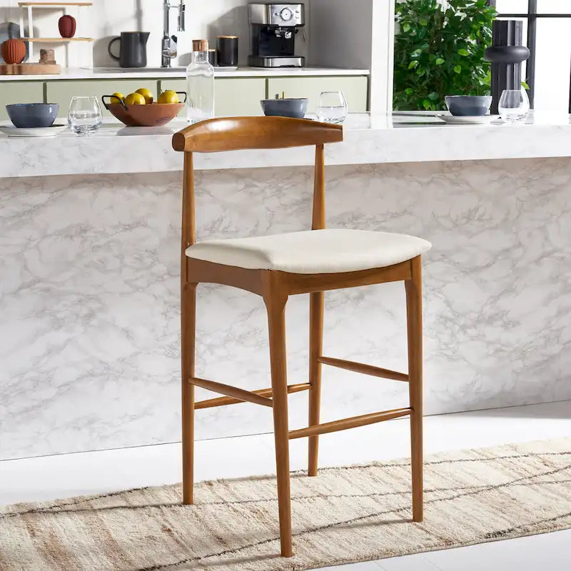 Miranda Retro 30-inch Bar Stool - 22 In. W x 21 In. D x 42 In. H - 22Wx21Dx42H