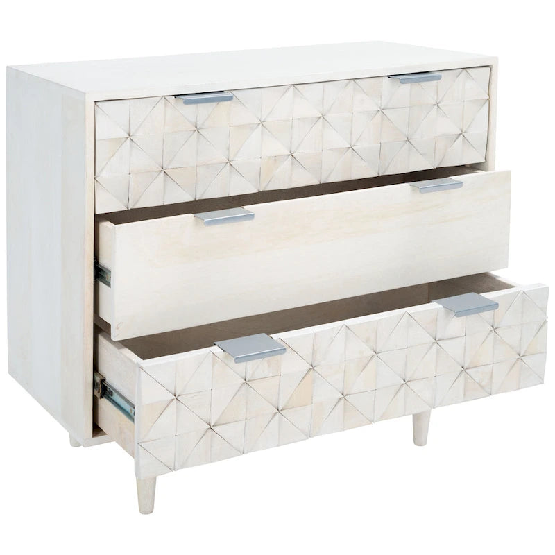 Cena 3-Drawer Storage Bedroom Chest