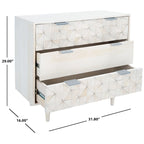 Cena 3-Drawer Storage Bedroom Chest