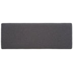 Yael Open Shelf Bench with Cushion - 42 W x 15 D x 18 H - 42Wx15Dx18H