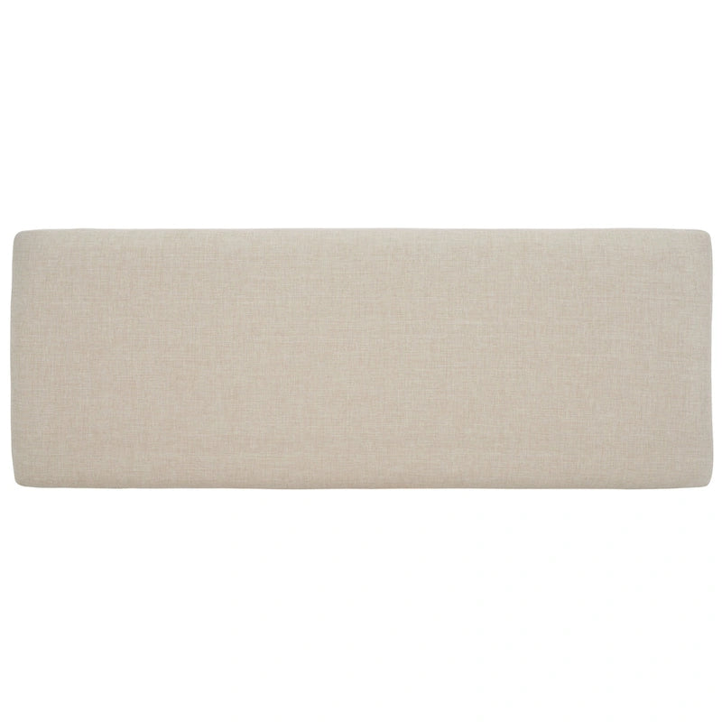 Yael Open Shelf Bench with Cushion - 42 W x 15 D x 18 H - 42Wx15Dx18H