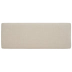 Yael Open Shelf Bench with Cushion - 42 W x 15 D x 18 H - 42Wx15Dx18H