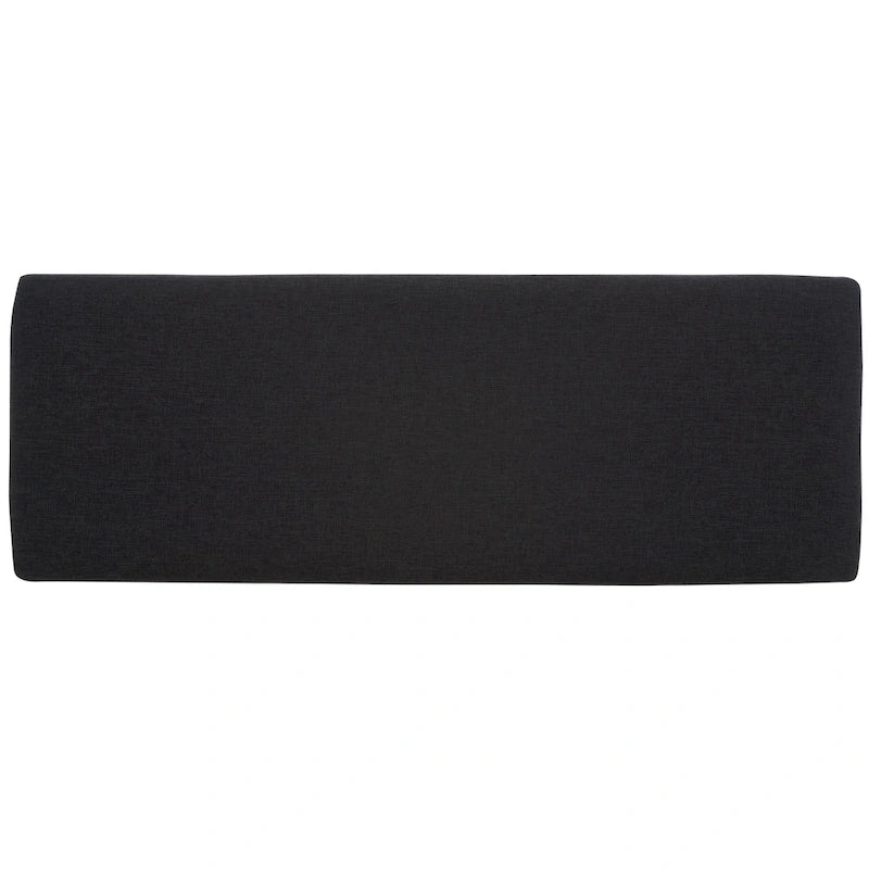 Yael Open Shelf Bench with Cushion - 42 W x 15 D x 18 H - 42Wx15Dx18H