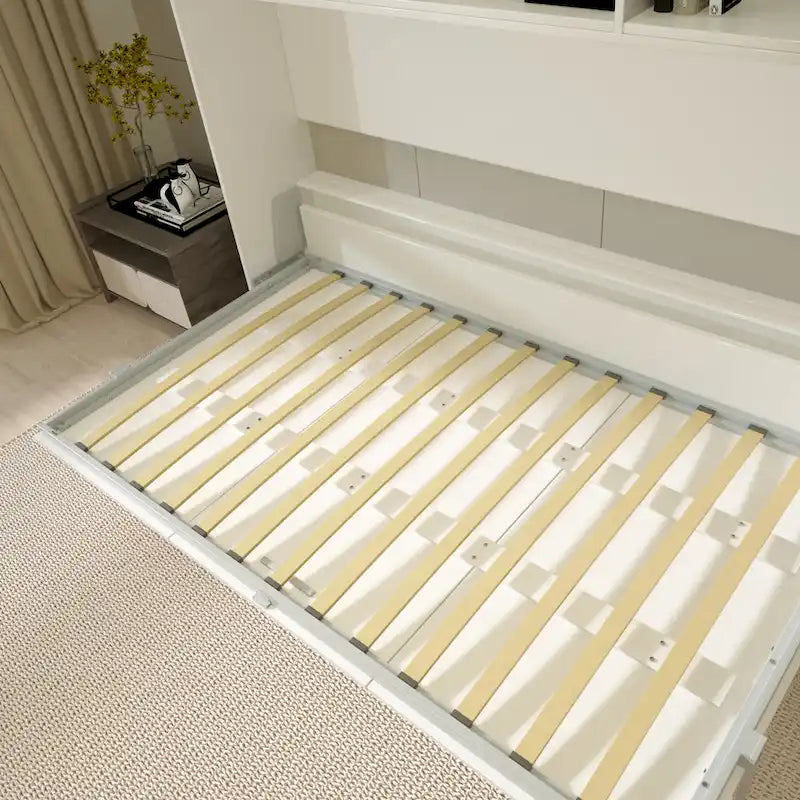 Mordern Design Twin Size Horizontal Murphy Bed
