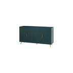 Wood TV Stand with Storage Cabinet & Adjustable Shelves - 15.70 x 60.00 x 32.30