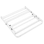 14 Foldable Metal Platform Bed Frame Mattress Foundation with Box Spring Replacement