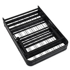 14 Foldable Metal Platform Bed Frame Mattress Foundation with Box Spring Replacement