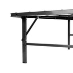 14 Foldable Metal Platform Bed Frame Mattress Foundation with Box Spring Replacement